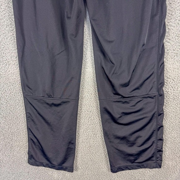 Nike Track Pants Mens 2XL Black Athletic Warm Up Elastic Waist Gyn Run 518040 - Picture 7 of 16